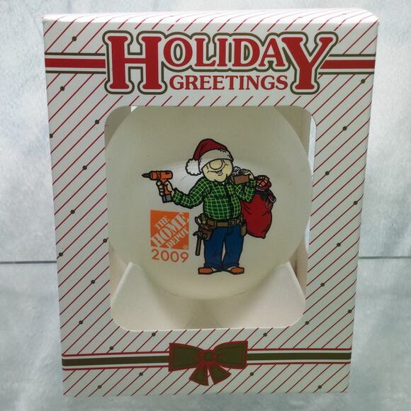 The Home Depot Collectable Christmas Ornaments lot of 7 - Picture 15 of 16